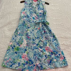 Lilly Pulitzer wrap dress